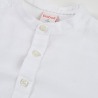 Camisa lino ml cuello mao niño boboli