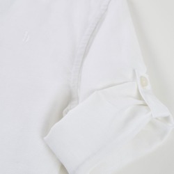 Camisa lino ml cuello mao niño boboli