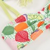 Bikini estampado frutas niña boboli