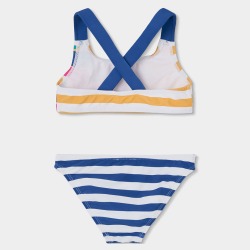 Bikini listado niña boboli