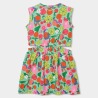 Vestido punto estampado frutas niña boboli