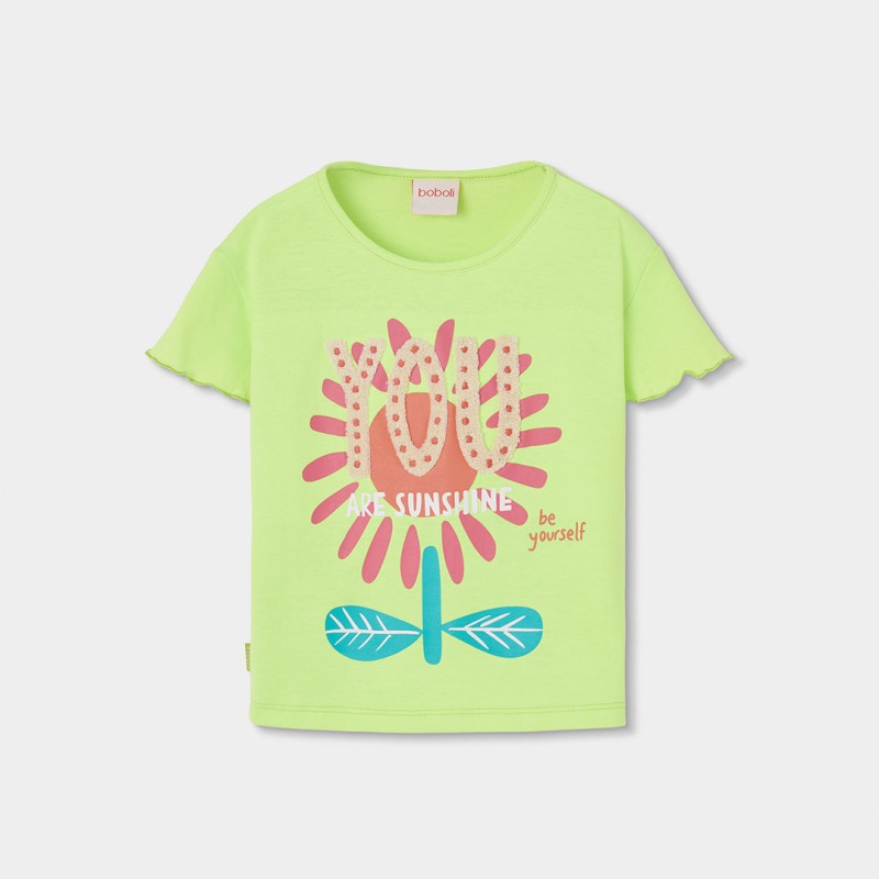 Camiseta punto mc niña boboli
