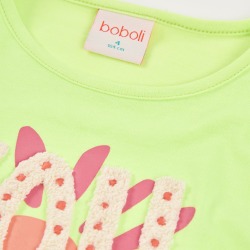Camiseta punto mc niña boboli