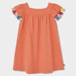 Vestido punto flamé niña boboli