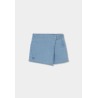 Falda pantalón punto denim niña boboli