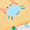 Manta bebé algodón estampado cangrejos boboli