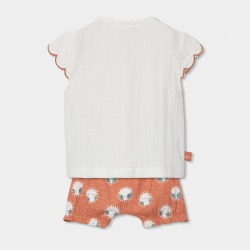 Conjunto bebé niña de algodón boboli
