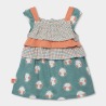 Vestido bebé punto estampado boboli