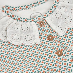 Vestido bebé estampado boboli