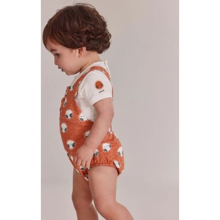 Pelele bebé algodón estampado boboli