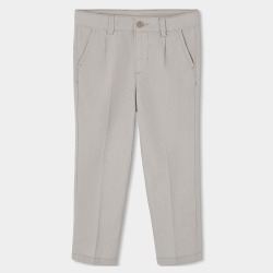 Pantalón lino niño boboli