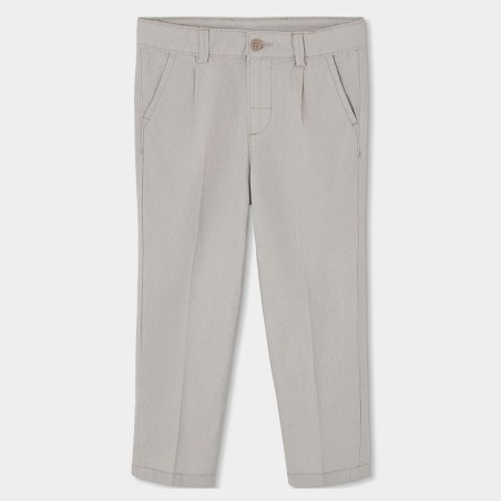 Pantalón lino niño boboli