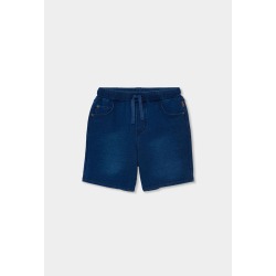 Bermuda felpa denim niño...