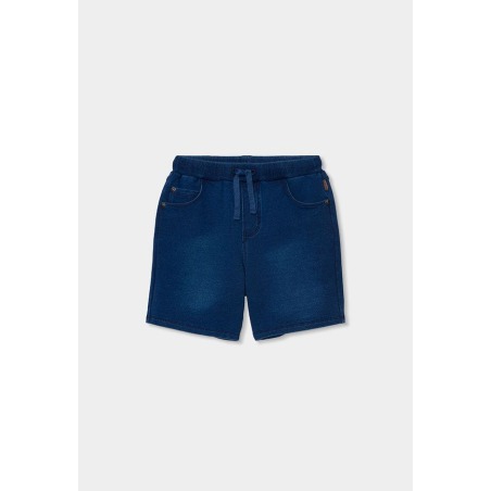 Bermuda felpa denim niño boboli