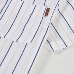 Camisa mc popelin listada niño boboli