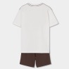 Conjunto bermuda y camiseta canguro niño boboli