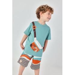 Camiseta mc riñonera niño boboli