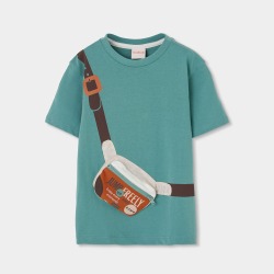Camiseta mc riñonera niño boboli