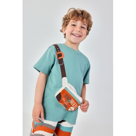 Camiseta mc riñonera niño boboli