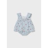 Vestido con cubrepañal bebe Mayoral