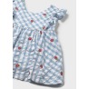 Vestido con cubrepañal bebe Mayoral