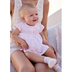 Vestido gasa bebe mayoral