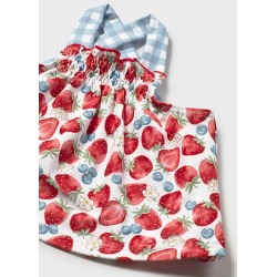 Conjunto 3 piezas baño protección solar bebe niña mayoral