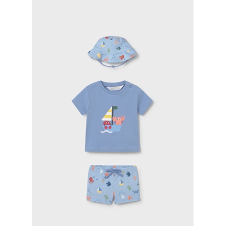 Conjunto baño 3 piezas protección solar bebe niño mayoral