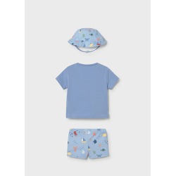 Conjunto baño 3 piezas protección solar bebe niño mayoral