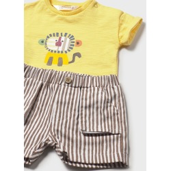 Conjunto bermuda y camiseta bebe niño mayoral