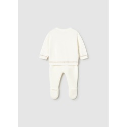 Conjunto polaina y jersey tricot bebe mayoral