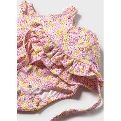 Pelele estampado con gorro bebe niña mayoral