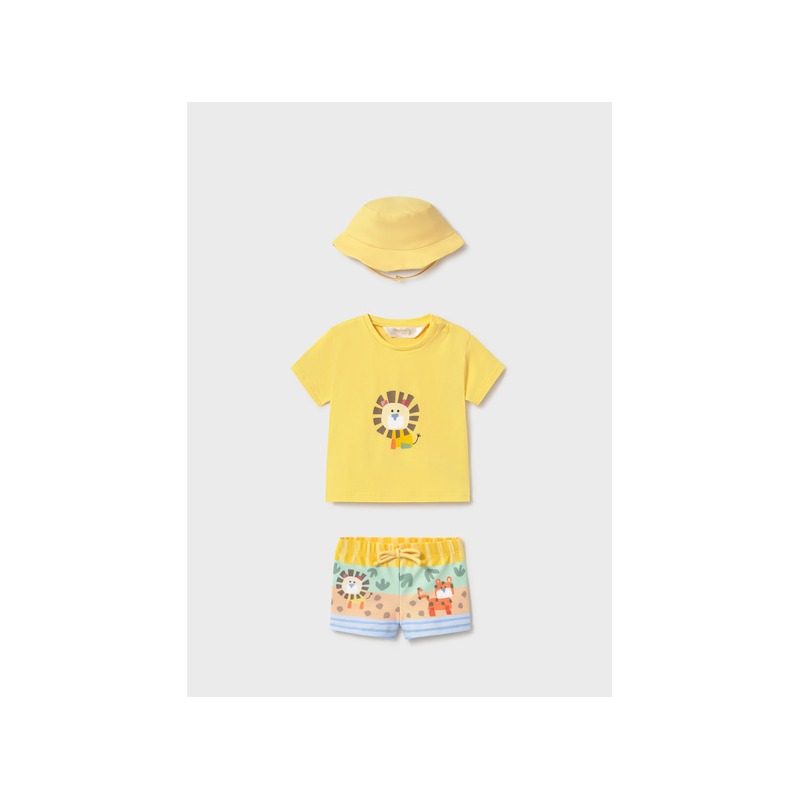 Conjunto baño 3 piezas protección solar bebe niño mayoral