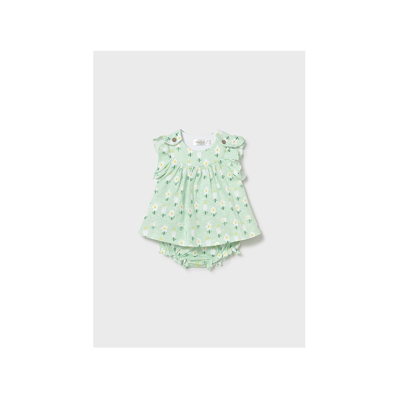 Vestido punto estampado bebe mayoral