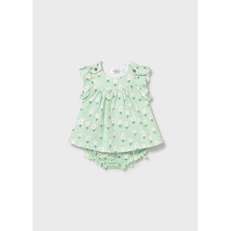 Vestido punto estampado bebe mayoral