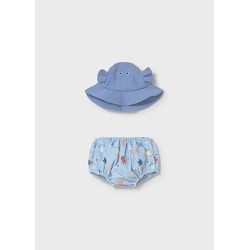Conjunto de bañador y gorro...