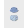Conjunto de bañador y gorro bebe niño mayoral