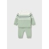 Conjunto polaina y jersey tricot bebe mayoral