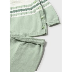 Conjunto polaina y jersey tricot bebe mayoral