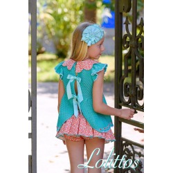 Top punto+cubrefalda "Aroma" Lolittos