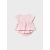 Conjunto cubrepañal y blusa bebe niña mayoral