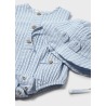 Pelele rayas con gorro bebe niño mayoral