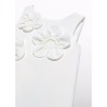 Vestido crepe flores 3d niña Abel&Lula
