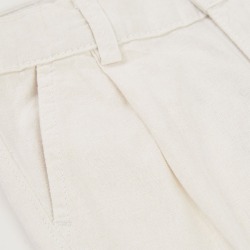 Pantalón lino niño boboli