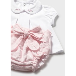 Conjunto 3 piezas tricot bebe niña mayoral