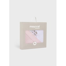 Toalla con capucha bebé mayoral
