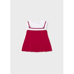 Vestido punto combinado...