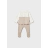 Conjunto polaina y jersey tricot bebe niña mayoral