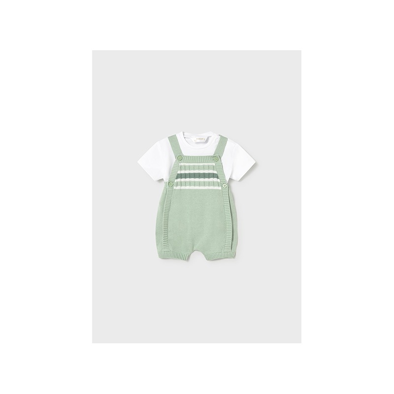 Conjunto peto y camiseta bebe niño mayoral