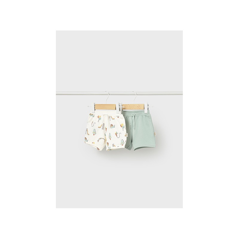 Set 2 pantalones cortos bebe mayoral